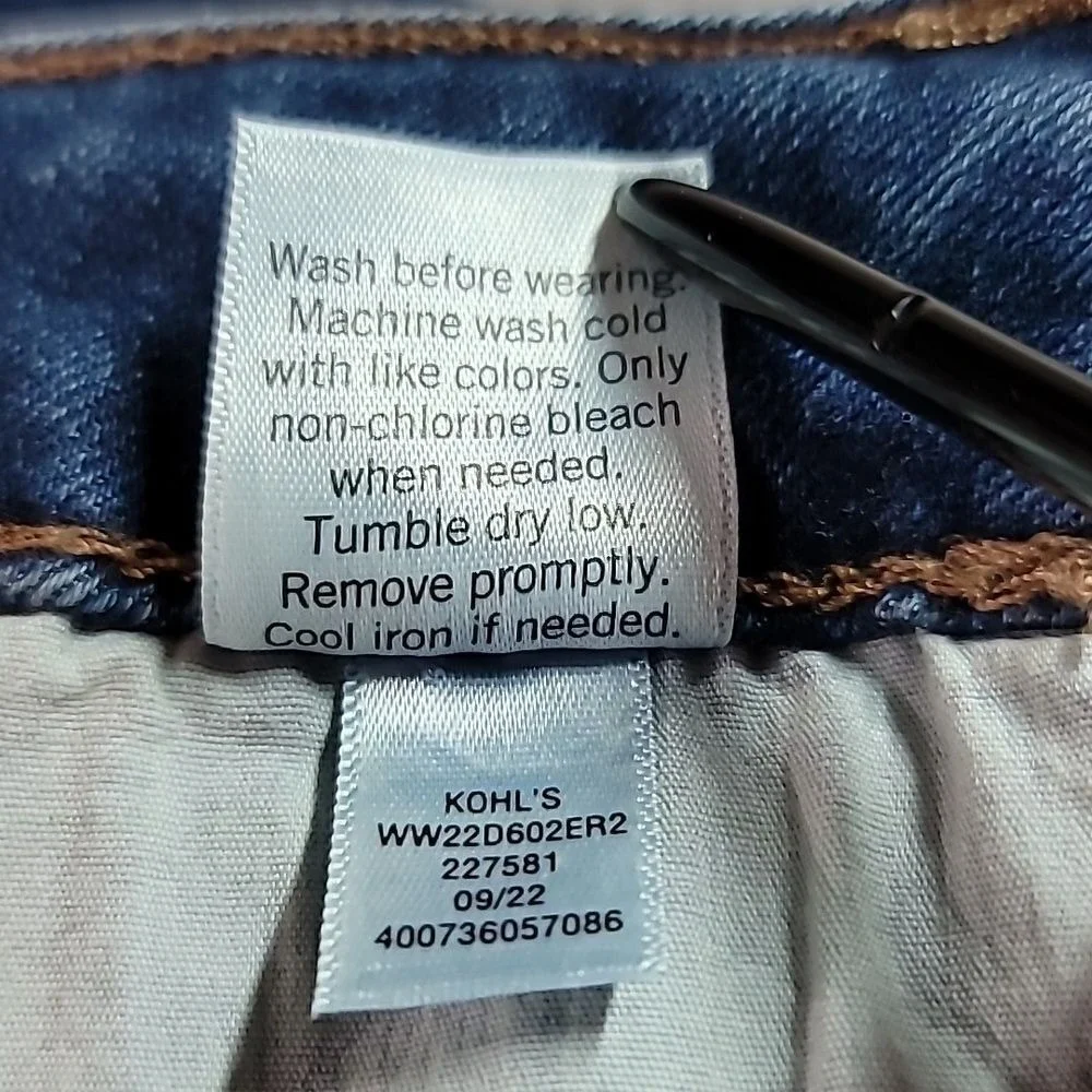 Nine West Blue Skinny Jeans - Picture 10 of 10